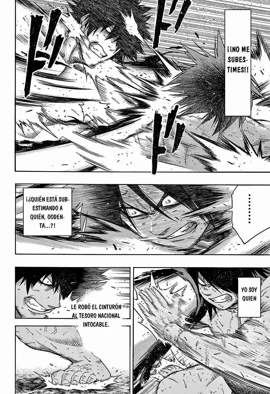 Hinomaru Sumo Capítulo 86: Onimaru Kunitsuna y Oodenta Mitsuyo 2 - Page 4