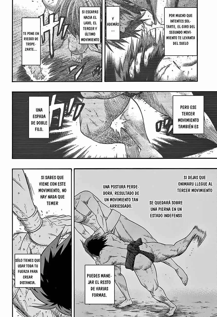 Hinomaru Sumo Capítulo 86: Onimaru Kunitsuna y Oodenta Mitsuyo 2 - Page 8