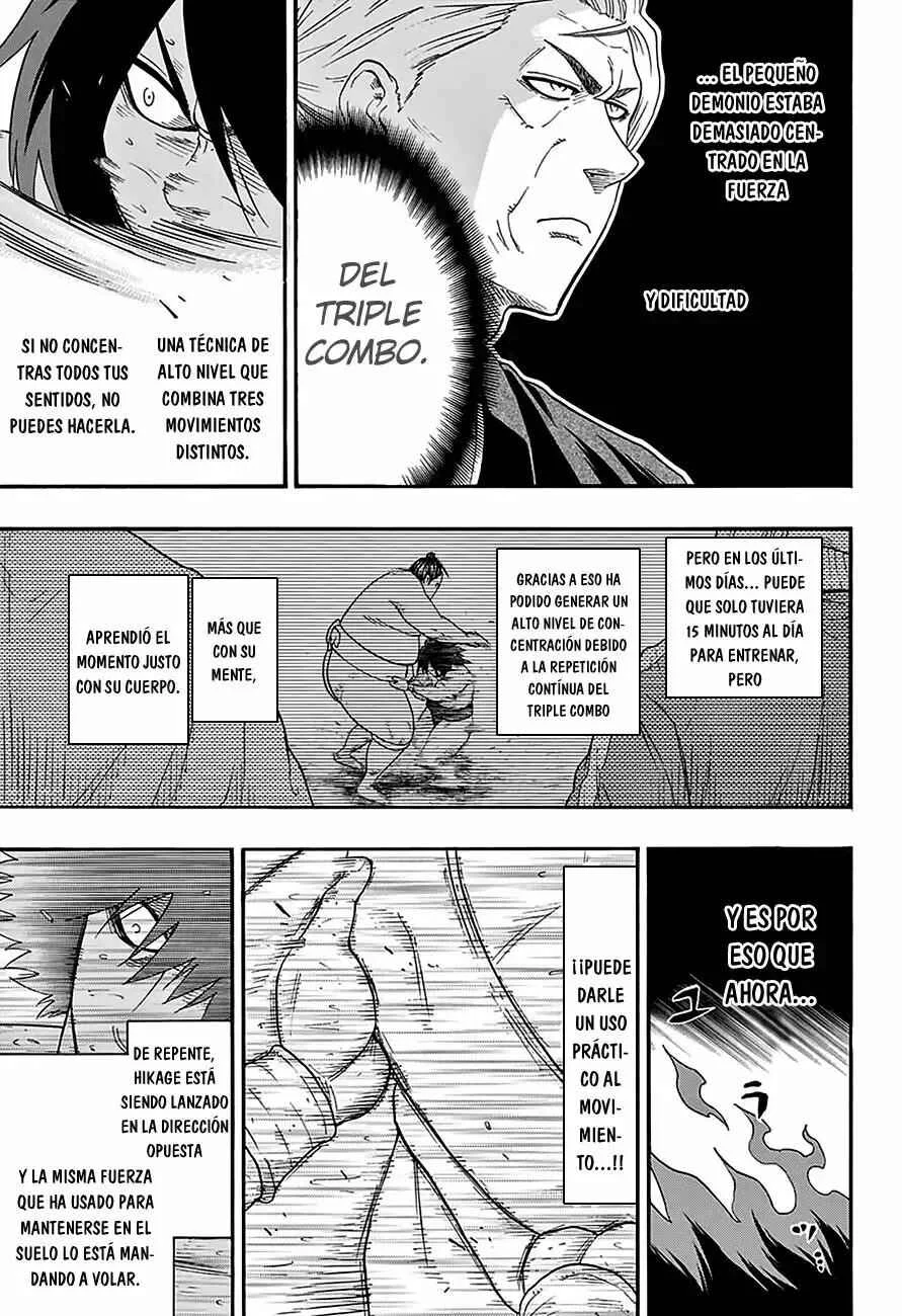 Hinomaru Sumo Capítulo 86: Onimaru Kunitsuna y Oodenta Mitsuyo 2 - Page 11
