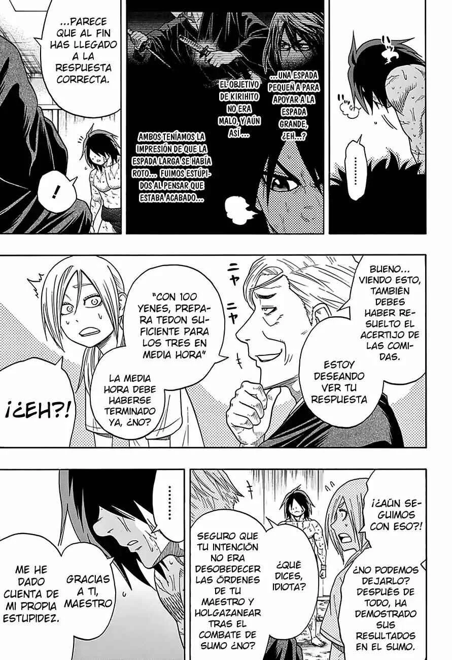 Hinomaru Sumo Capítulo 86: Onimaru Kunitsuna y Oodenta Mitsuyo 2 - Page 19