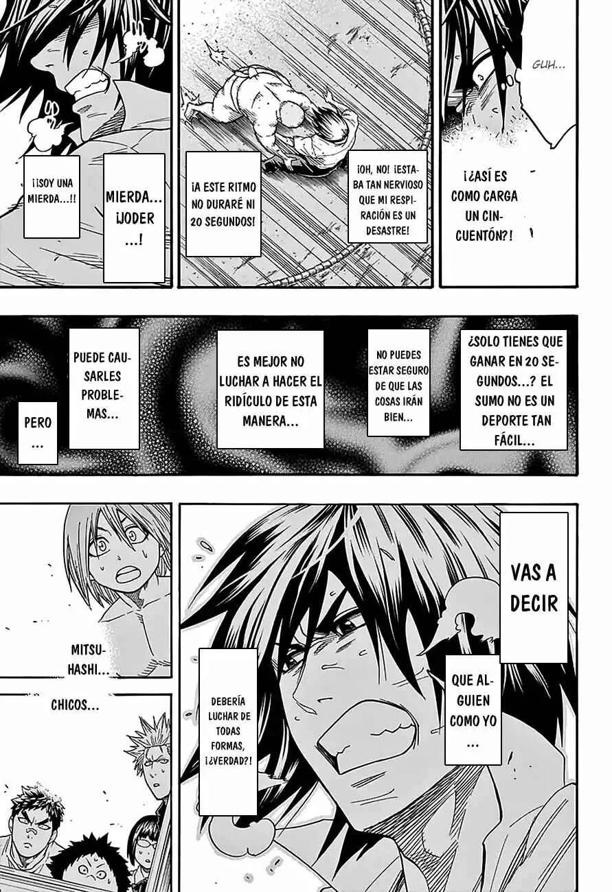 Hinomaru Sumo Capítulo 89: El luchador y el entrenador - Page 15