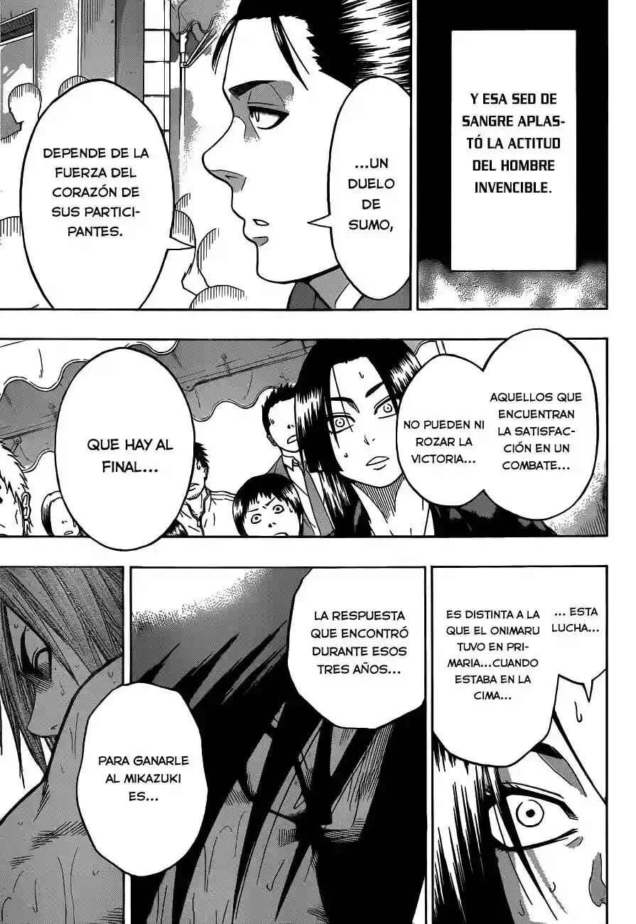 Hinomaru Sumo Capítulo 9: Onimaru Kunitsuna y Mikazuki Munechika 2 - Page 15