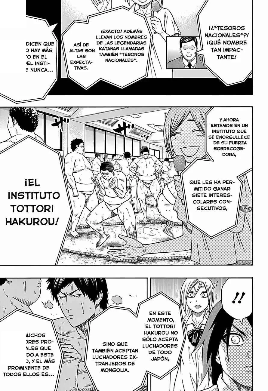 Hinomaru Sumo Capítulo 90: El yokozuna del instituto - Page 7