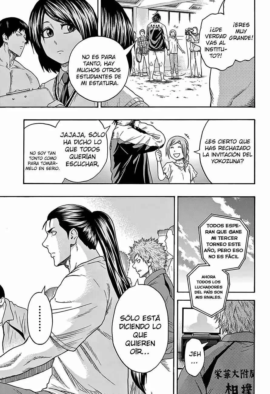 Hinomaru Sumo Capítulo 90: El yokozuna del instituto - Page 11