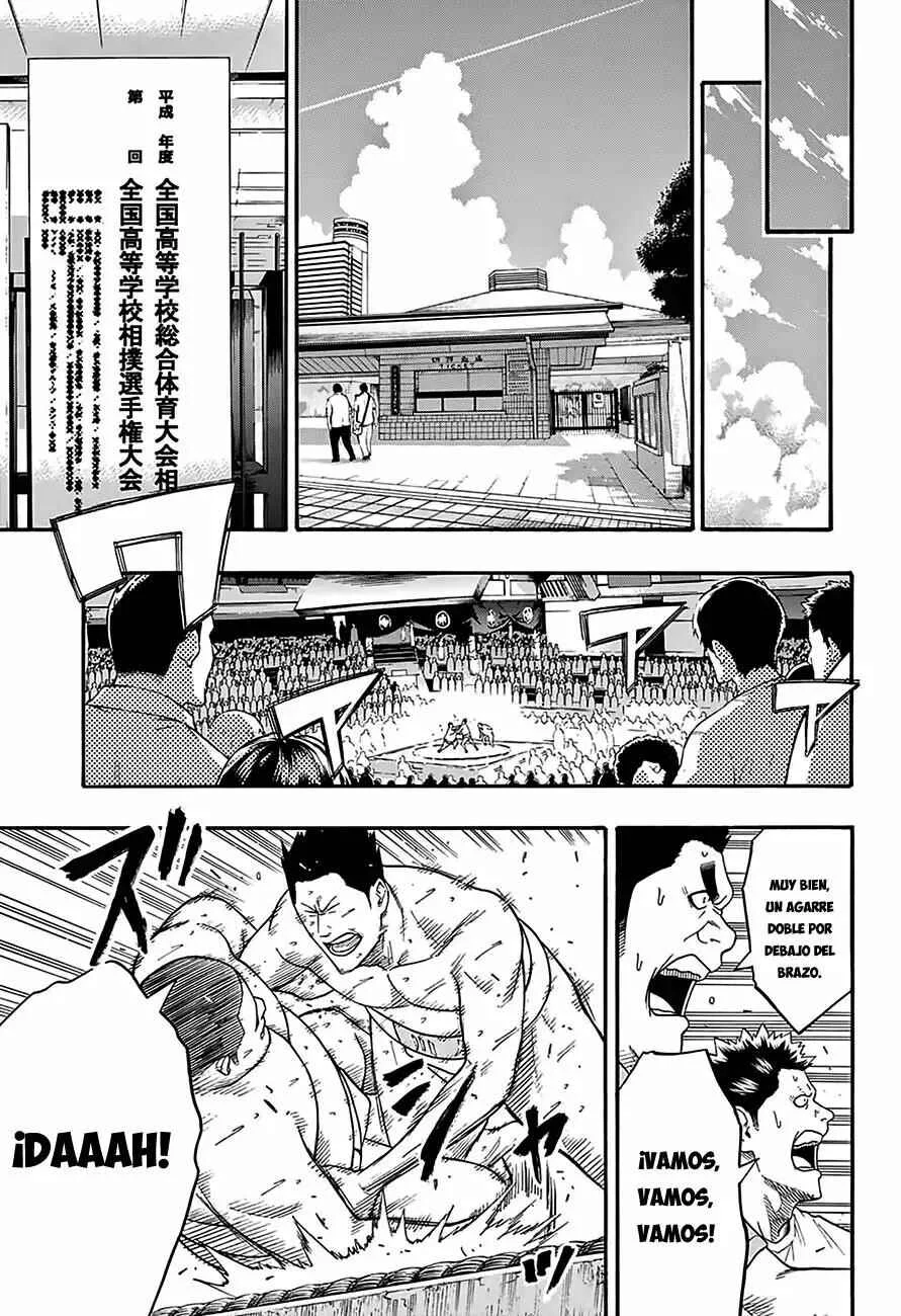 Hinomaru Sumo Capítulo 91: El tesoro nacional que ha vuelto - Page 3