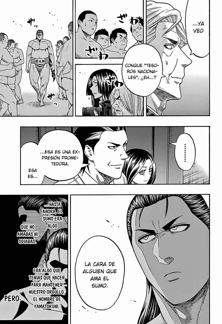 Hinomaru Sumo Capítulo 91: El tesoro nacional que ha vuelto - Page 7