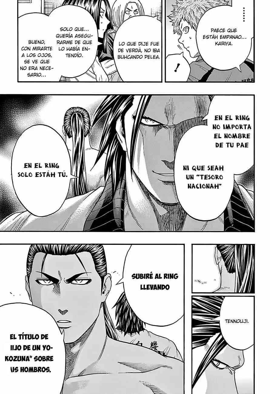 Hinomaru Sumo Capítulo 93: El luchador bajito - Page 5