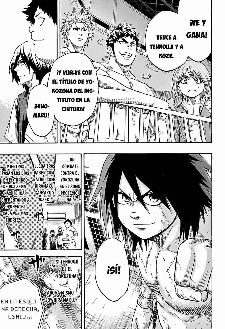Hinomaru Sumo Capítulo 93: El luchador bajito - Page 7