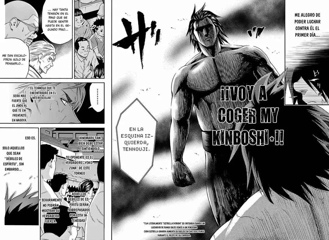 Hinomaru Sumo Capítulo 93: El luchador bajito - Page 8