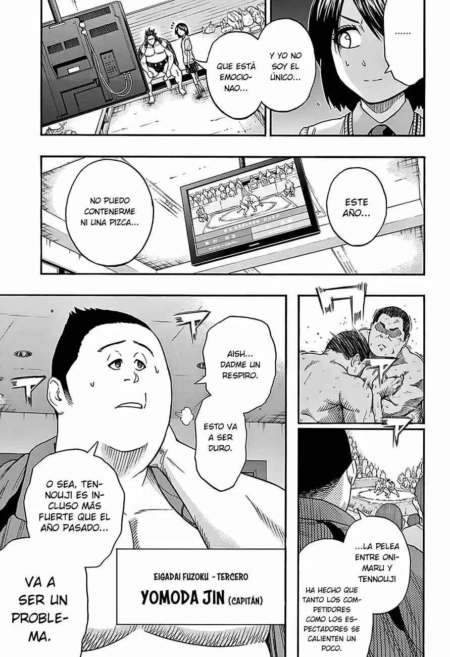 Hinomaru Sumo Capítulo 98: Una premonición de caos - Page 5