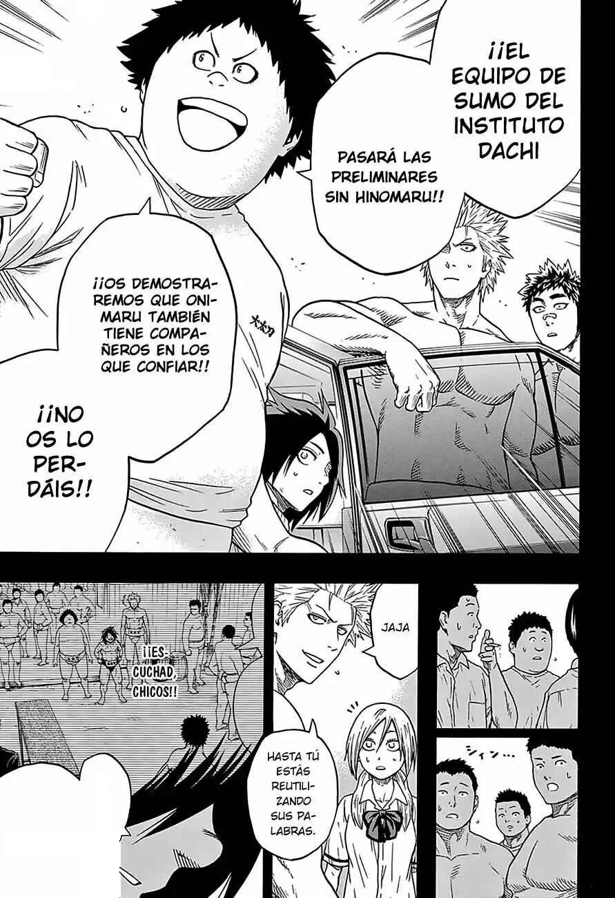 Hinomaru Sumo Capítulo 98: Una premonición de caos - Page 17