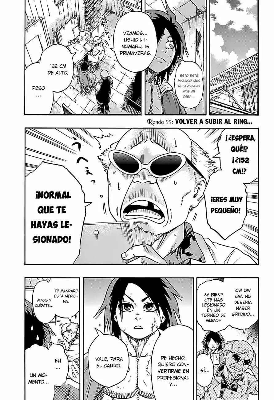 Hinomaru Sumo Capítulo 99: Volver a subir al ring - Page 3