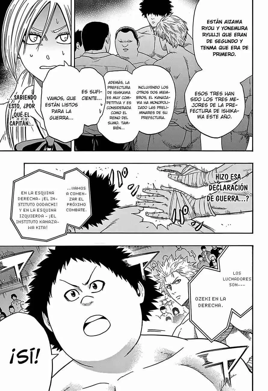 Hinomaru Sumo Capítulo 99: Volver a subir al ring - Page 9