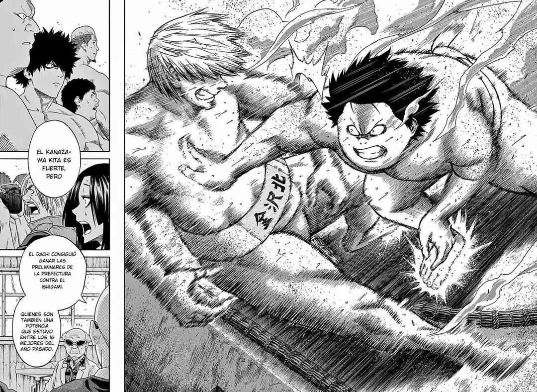 Hinomaru Sumo Capítulo 99: Volver a subir al ring - Page 14