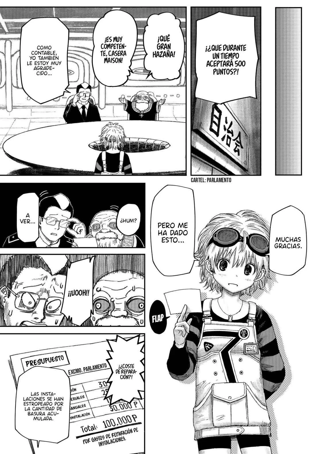 Hitokui Mansion to Ooya no Maison Capítulo 3: Recojamos la basura de gran tamaño parte 2 - Page 38