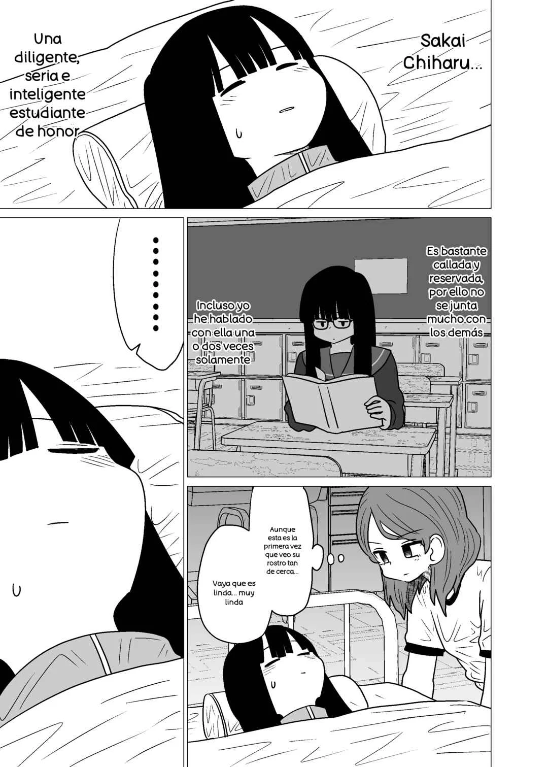 Hokenshitsu de doukyuusei ni magasashita hanashi Capítulo 1 - Page 3