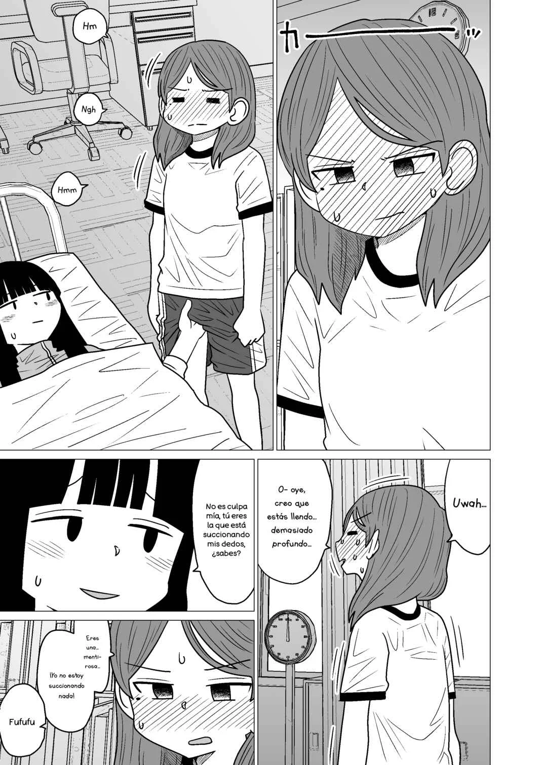 Hokenshitsu de doukyuusei ni magasashita hanashi Capítulo 1 - Page 9