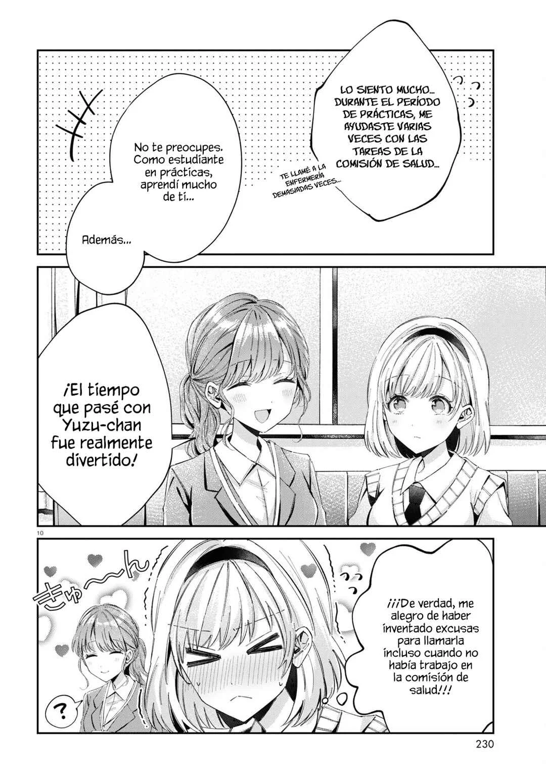 Hokenshitsu wa Futarikiri Capítulo 10: Nonomiya Yuzu y Maezono Sakura. Ⅲ - Page 2