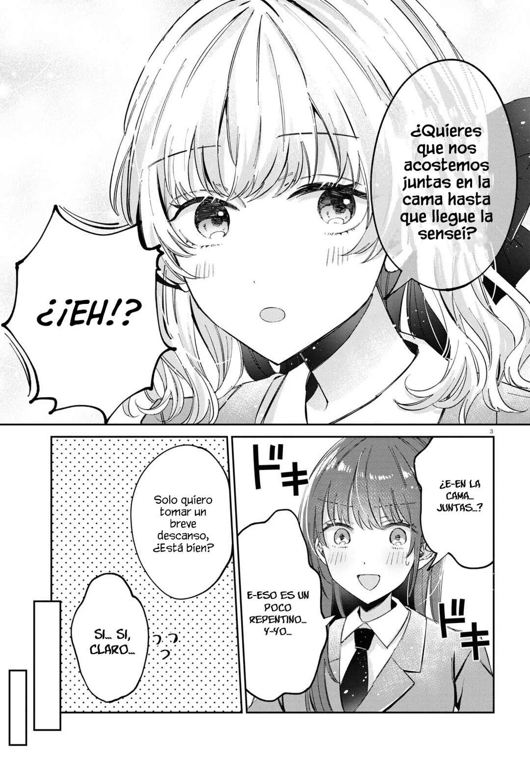 Hokenshitsu wa Futarikiri Capítulo 11: Kujou Akane y Minami Mashiro. Ⅲ - Page 3