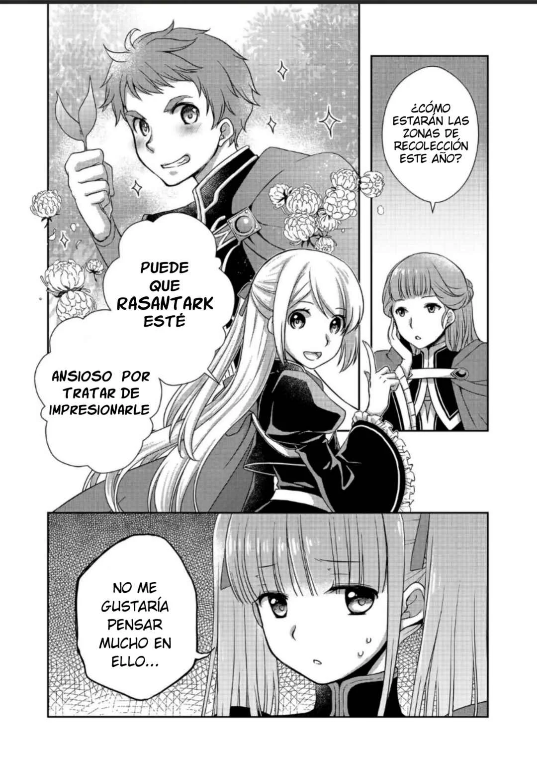 Honzuki no Gekokujou: Hannerōre no Kizoku-in Gonensei Ichi - Koishite Mitai O'hime-sama Capítulo 1: Ingresando al Dormitorio - Page 7