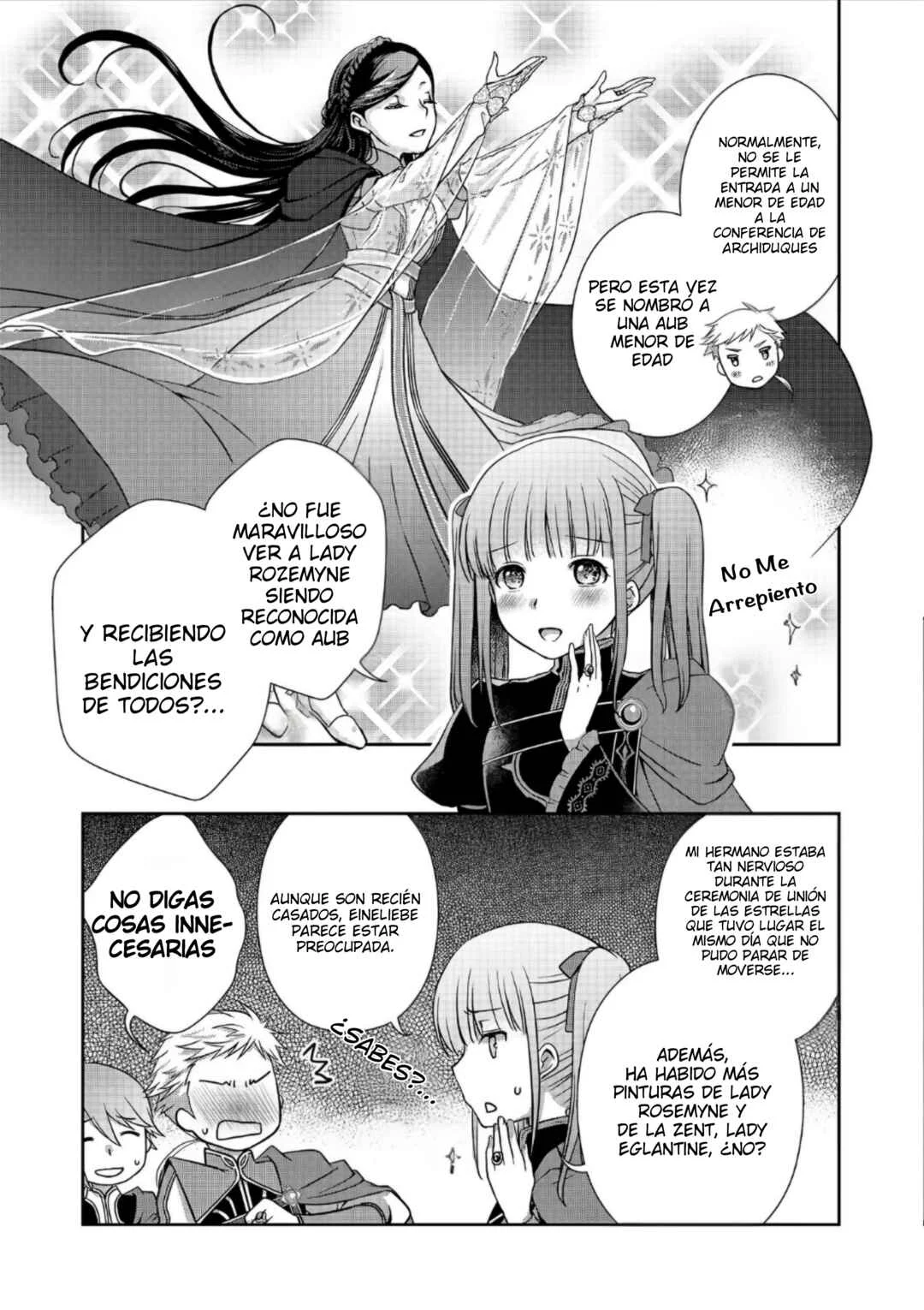 Honzuki no Gekokujou: Hannerōre no Kizoku-in Gonensei Ichi - Koishite Mitai O'hime-sama Capítulo 1: Ingresando al Dormitorio - Page 14