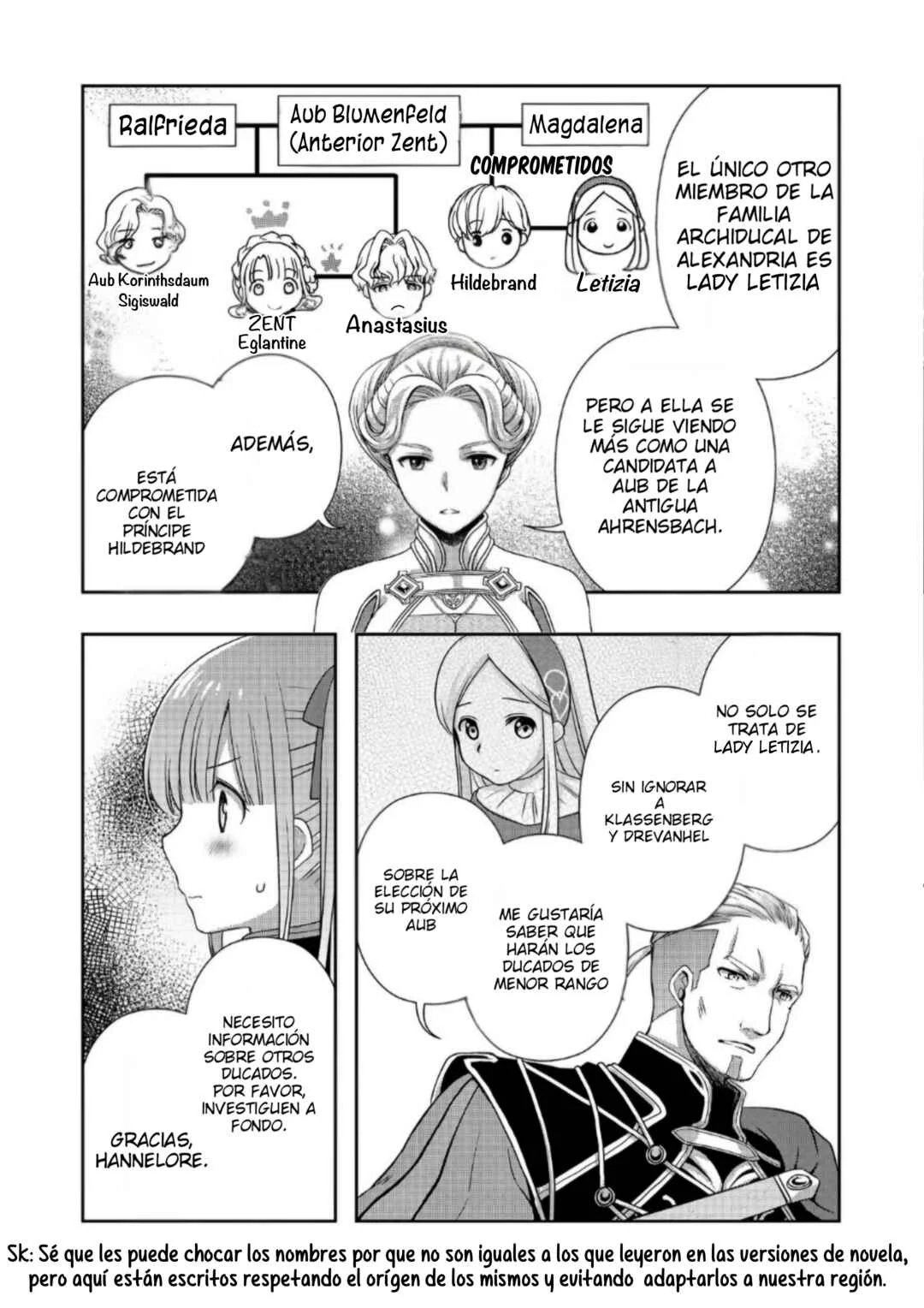 Honzuki no Gekokujou: Hannerōre no Kizoku-in Gonensei Ichi - Koishite Mitai O'hime-sama Capítulo 1: Ingresando al Dormitorio - Page 17