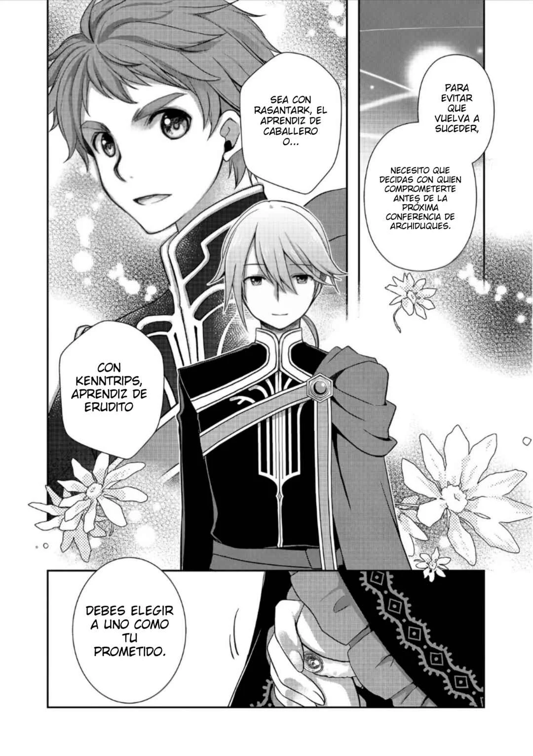 Honzuki no Gekokujou: Hannerōre no Kizoku-in Gonensei Ichi - Koishite Mitai O'hime-sama Capítulo 1: Ingresando al Dormitorio - Page 19