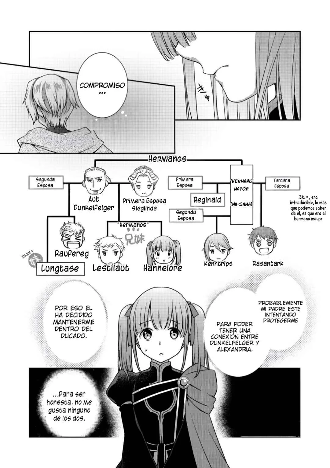 Honzuki no Gekokujou: Hannerōre no Kizoku-in Gonensei Ichi - Koishite Mitai O'hime-sama Capítulo 1: Ingresando al Dormitorio - Page 20
