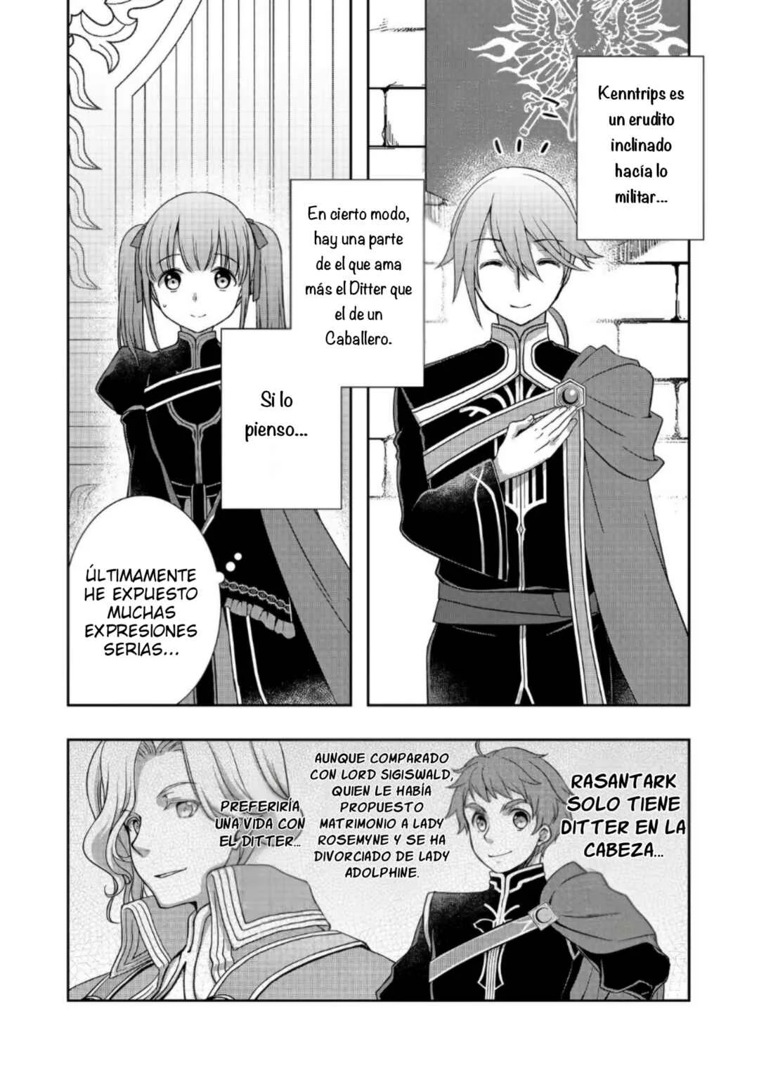 Honzuki no Gekokujou: Hannerōre no Kizoku-in Gonensei Ichi - Koishite Mitai O'hime-sama Capítulo 1: Ingresando al Dormitorio - Page 22