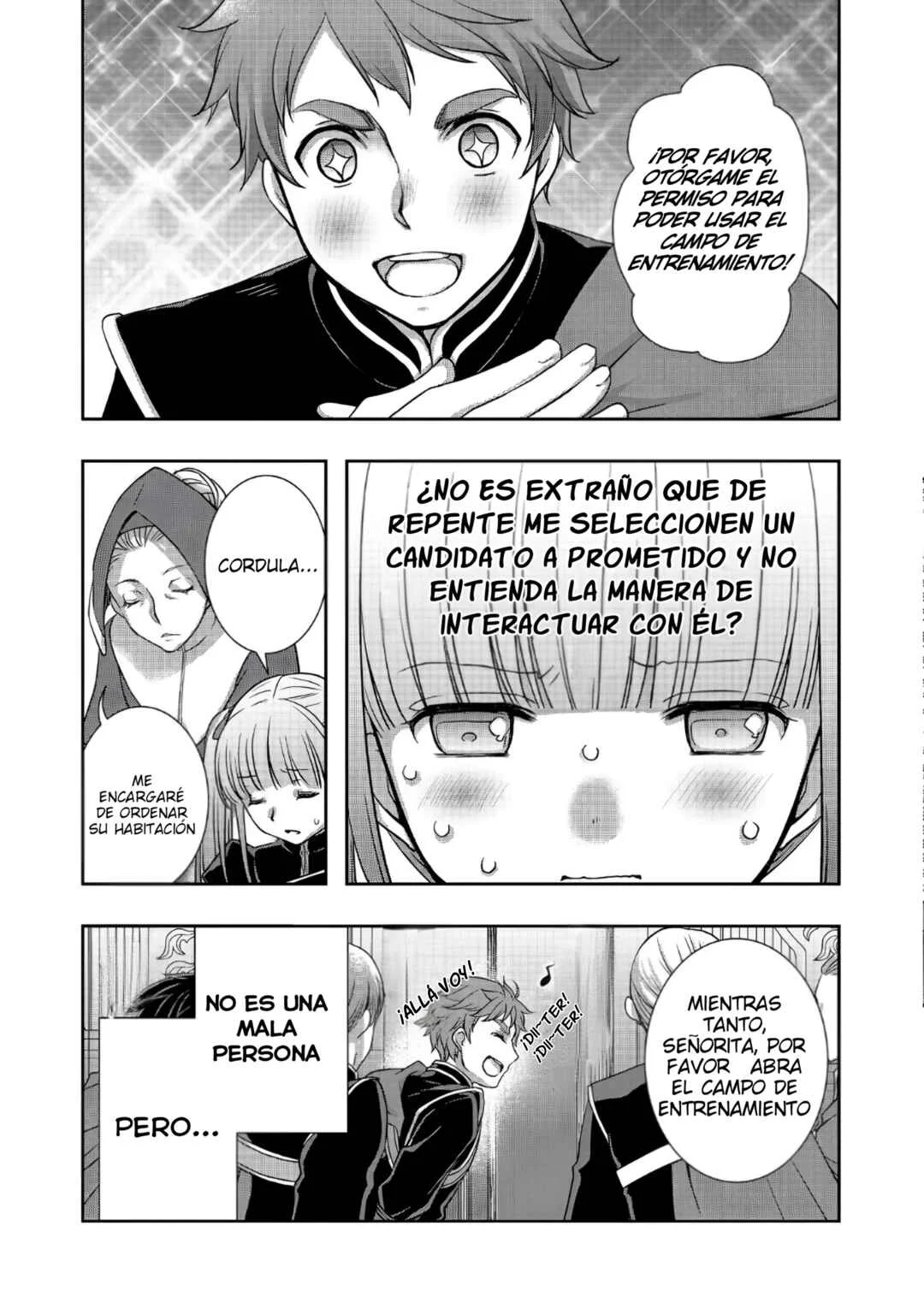 Honzuki no Gekokujou: Hannerōre no Kizoku-in Gonensei Ichi - Koishite Mitai O'hime-sama Capítulo 1: Ingresando al Dormitorio - Page 28