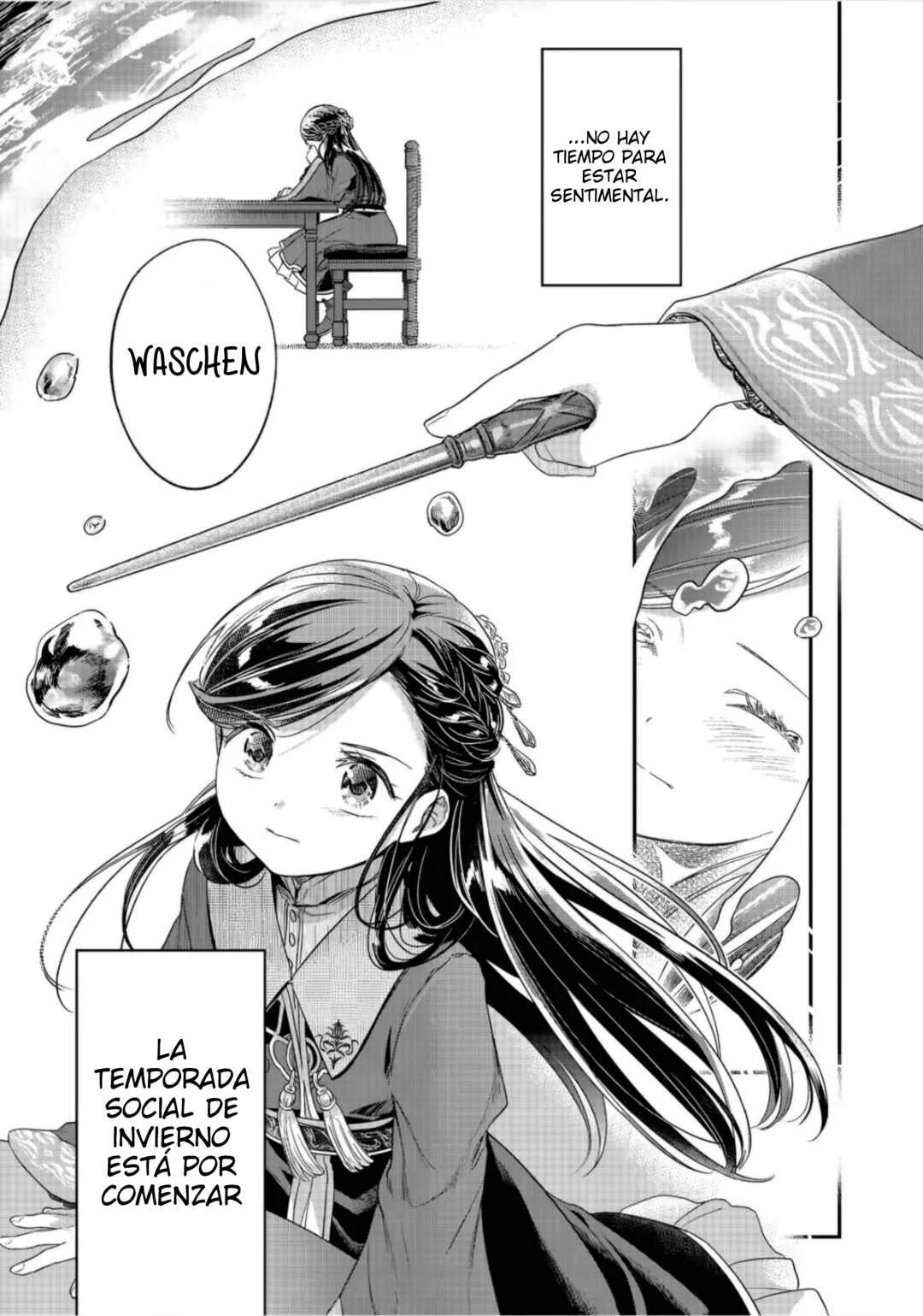 Honzuki no Gekokujou: Shisho ni Naru tame ni wa Shudan o Erandeiraremasen—Dai-5 Bu: Todaeta Chishiki o Tsunageyou! Capítulo 1: Avance - Page 3
