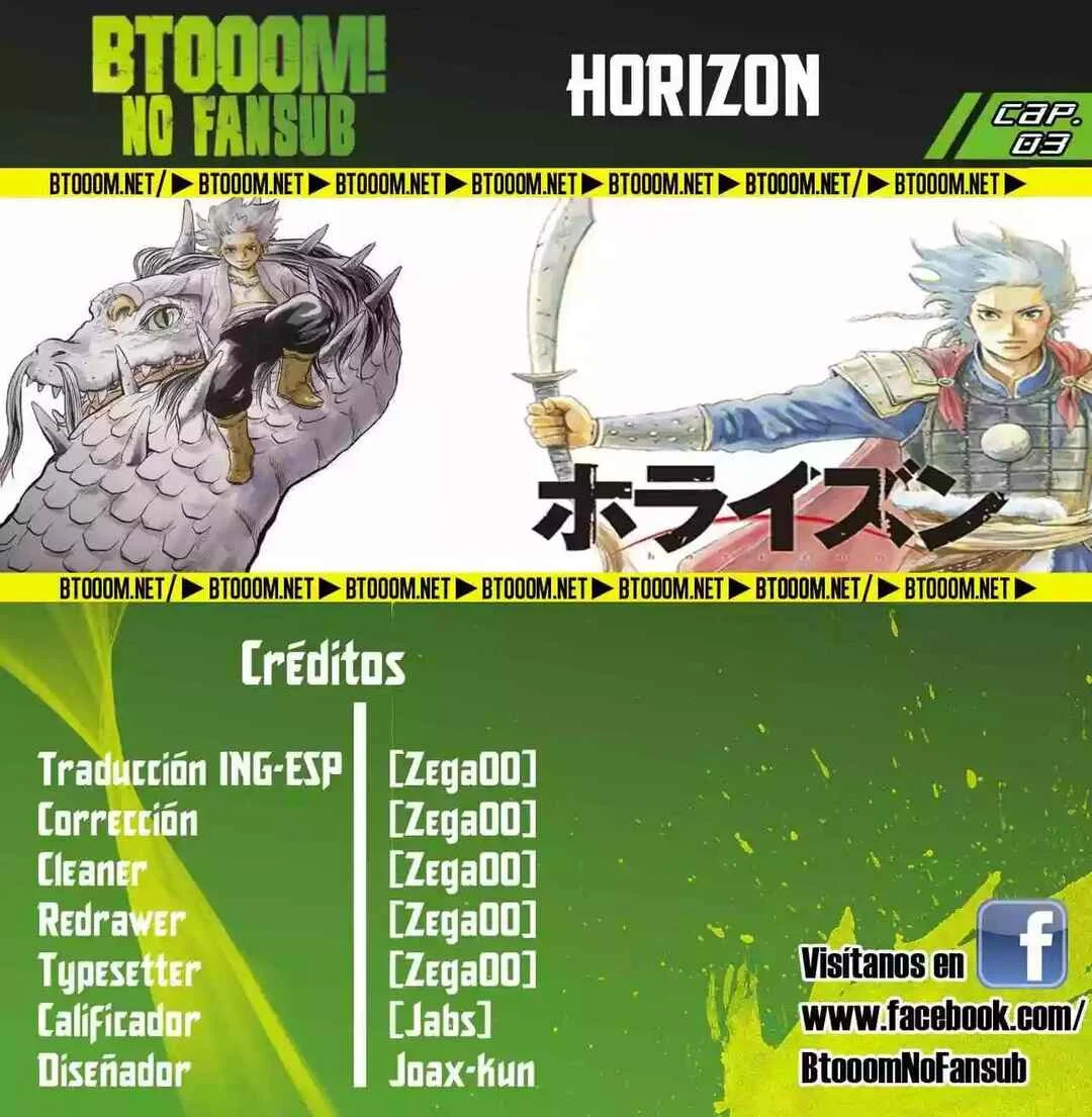 Horizon Capítulo 3 - Page 1