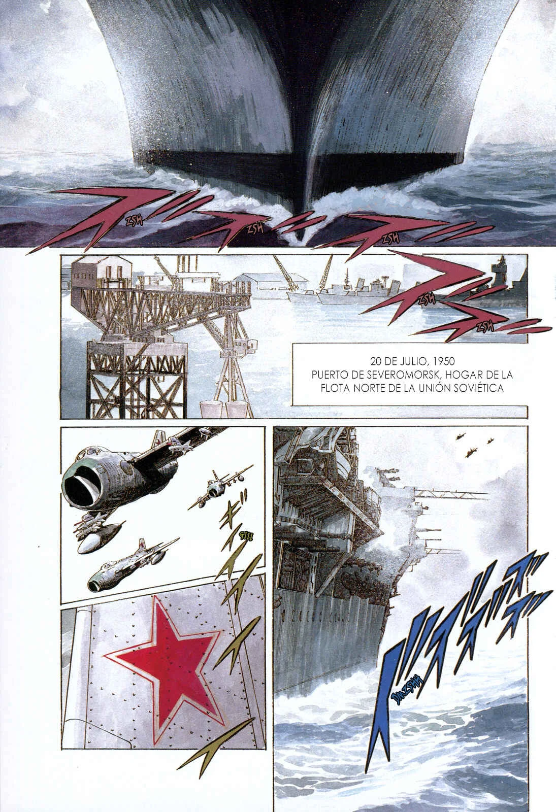 Horobishi Kemonotachi no Umi Capítulo 1: El Zepelín Rojo [1 parte] - Page 5