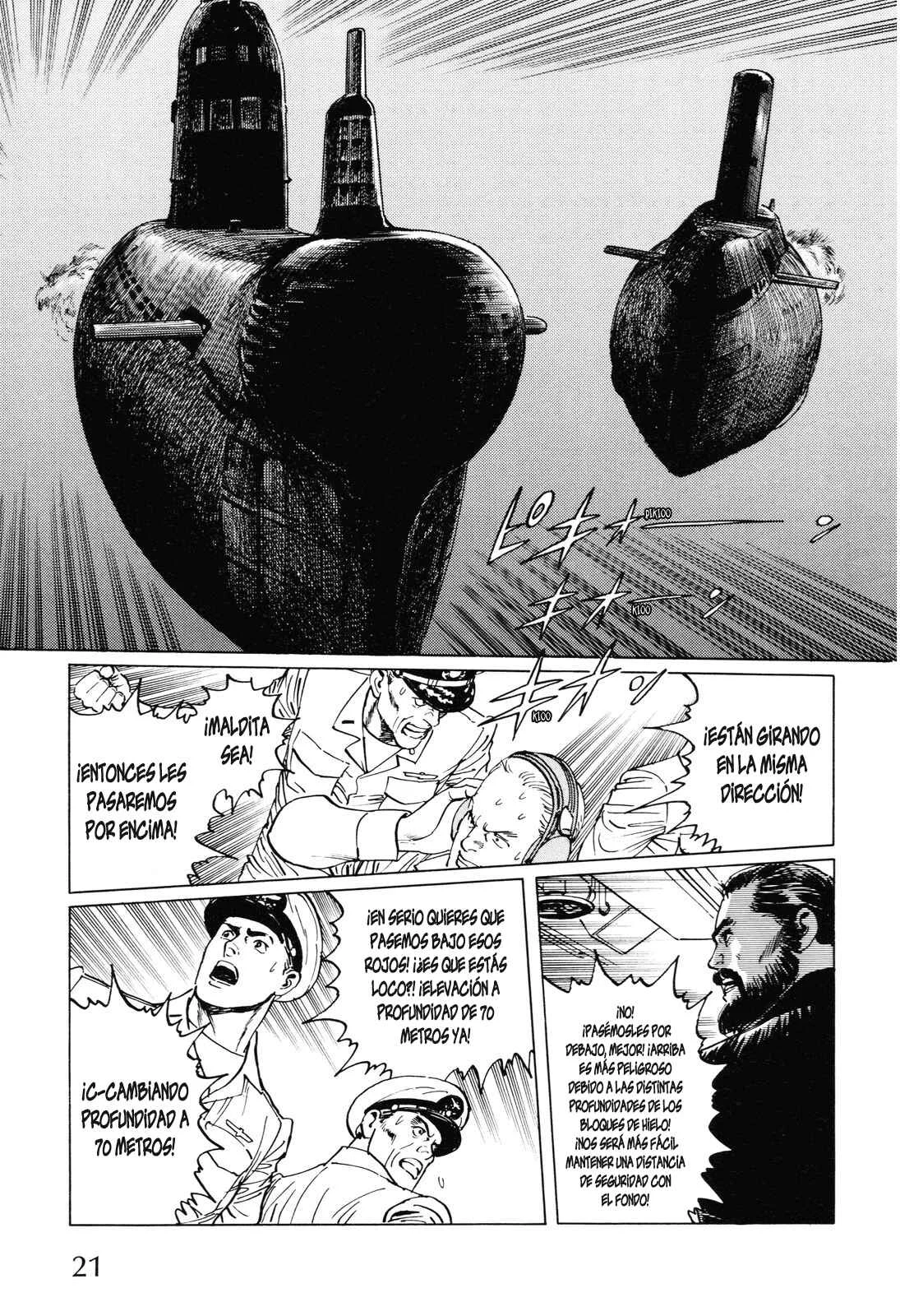 Horobishi Kemonotachi no Umi Capítulo 1: El Zepelín Rojo [1 parte] - Page 21