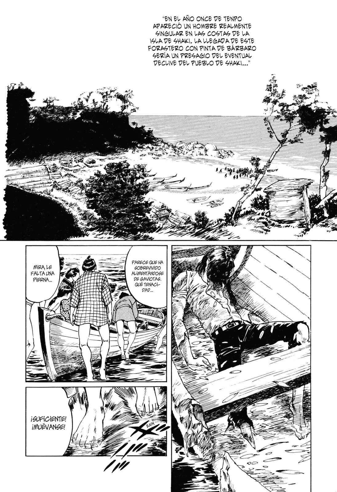 Horobishi Kemonotachi no Umi Capítulo 3: La Leyenda del Demonio Ballena - Page 4