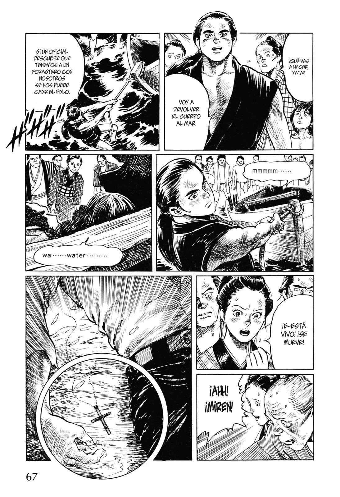 Horobishi Kemonotachi no Umi Capítulo 3: La Leyenda del Demonio Ballena - Page 5