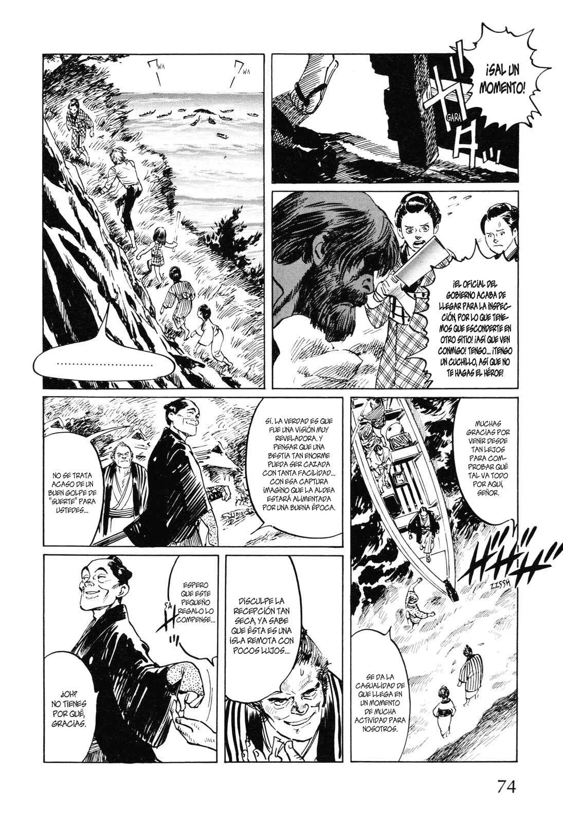 Horobishi Kemonotachi no Umi Capítulo 3: La Leyenda del Demonio Ballena - Page 11