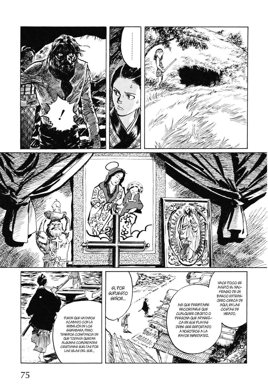 Horobishi Kemonotachi no Umi Capítulo 3: La Leyenda del Demonio Ballena - Page 12
