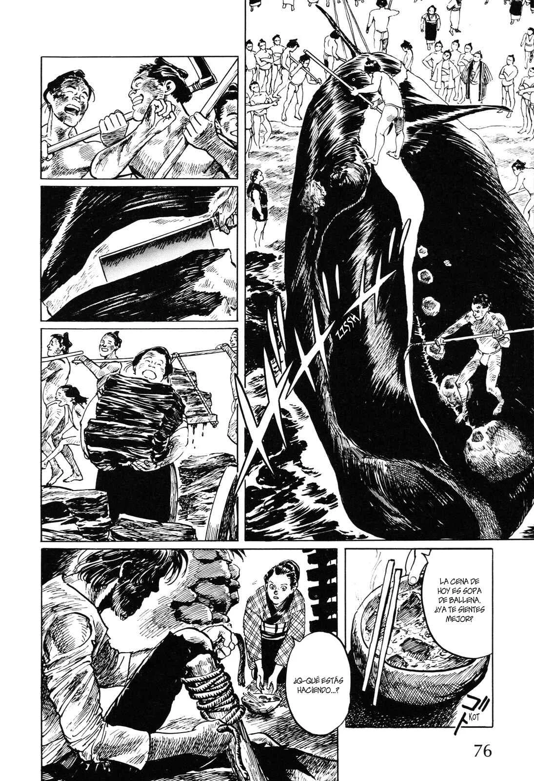 Horobishi Kemonotachi no Umi Capítulo 3: La Leyenda del Demonio Ballena - Page 13