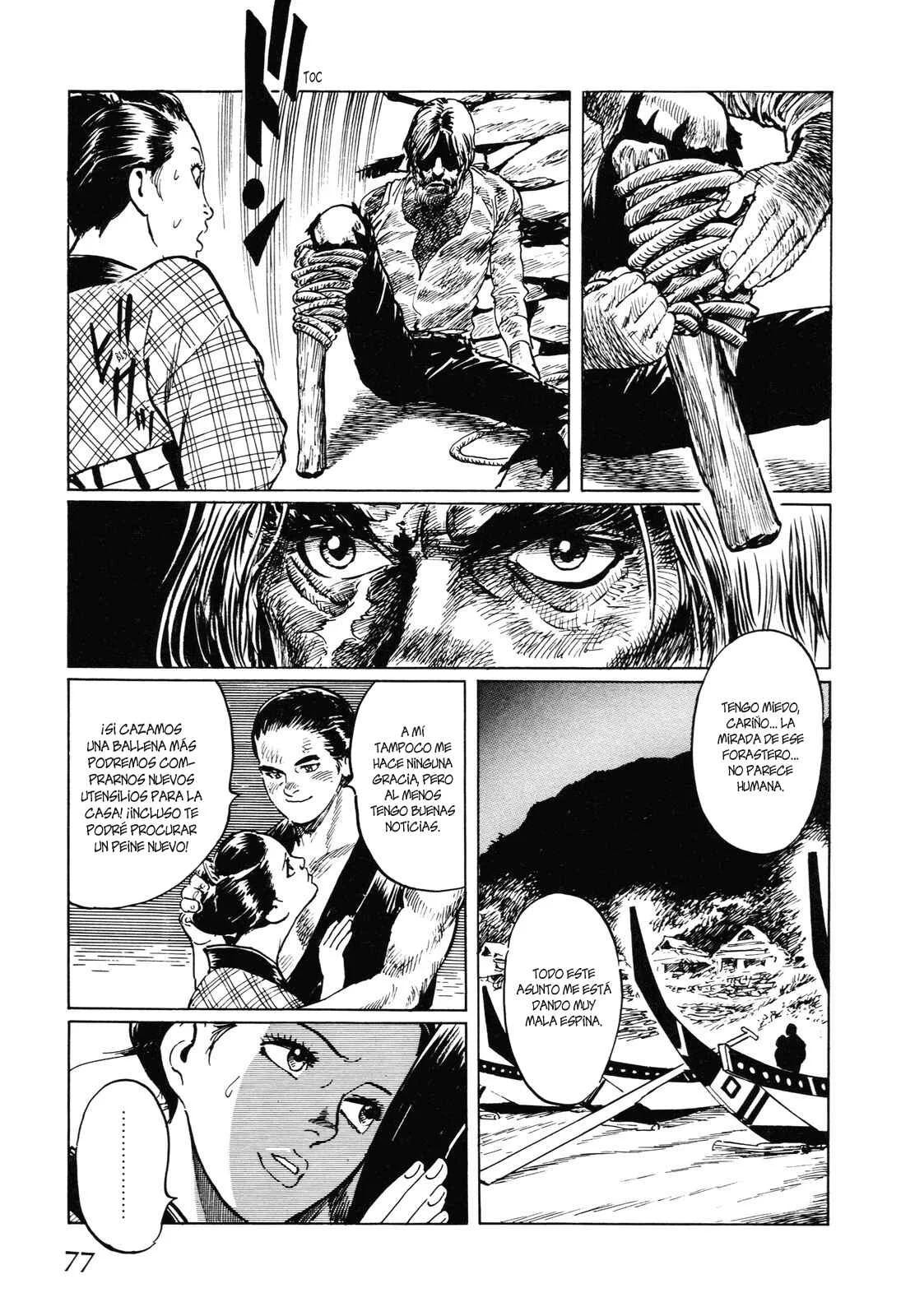 Horobishi Kemonotachi no Umi Capítulo 3: La Leyenda del Demonio Ballena - Page 14