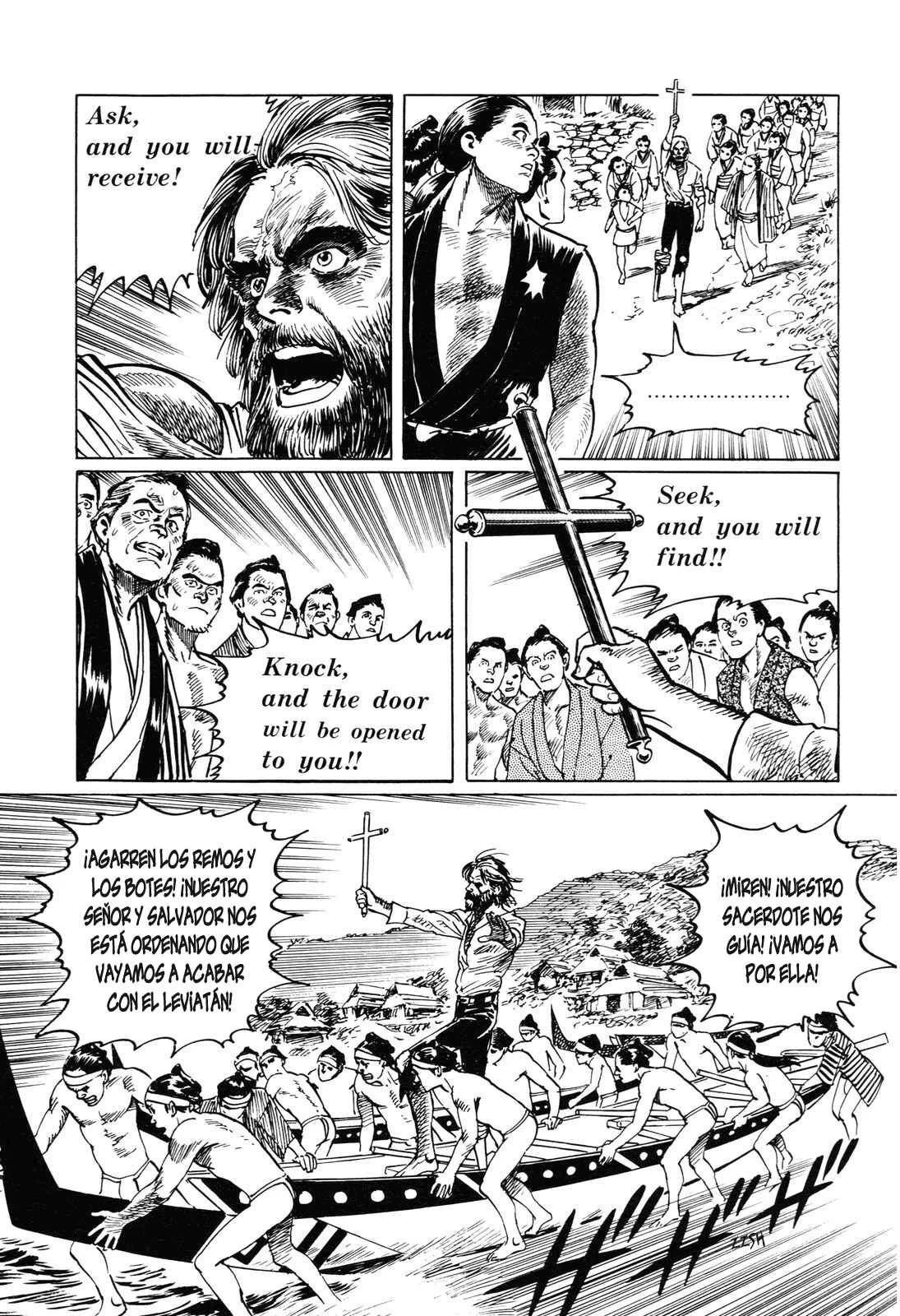 Horobishi Kemonotachi no Umi Capítulo 3: La Leyenda del Demonio Ballena - Page 22