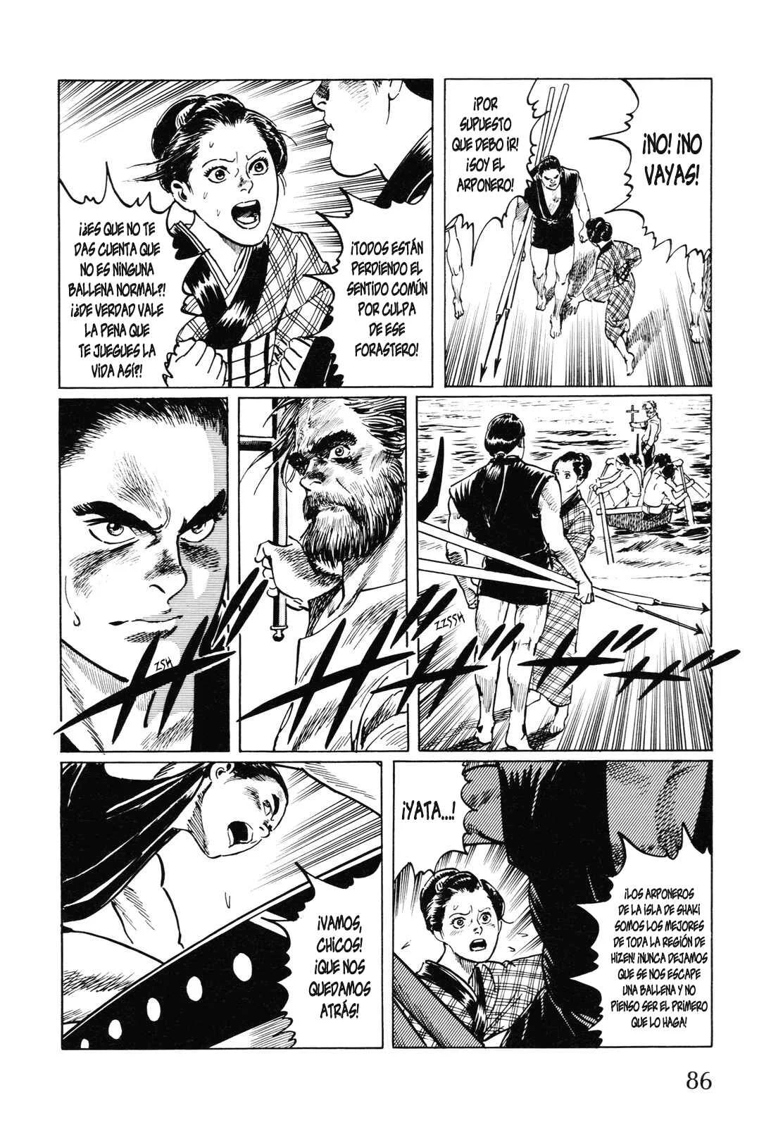 Horobishi Kemonotachi no Umi Capítulo 3: La Leyenda del Demonio Ballena - Page 23