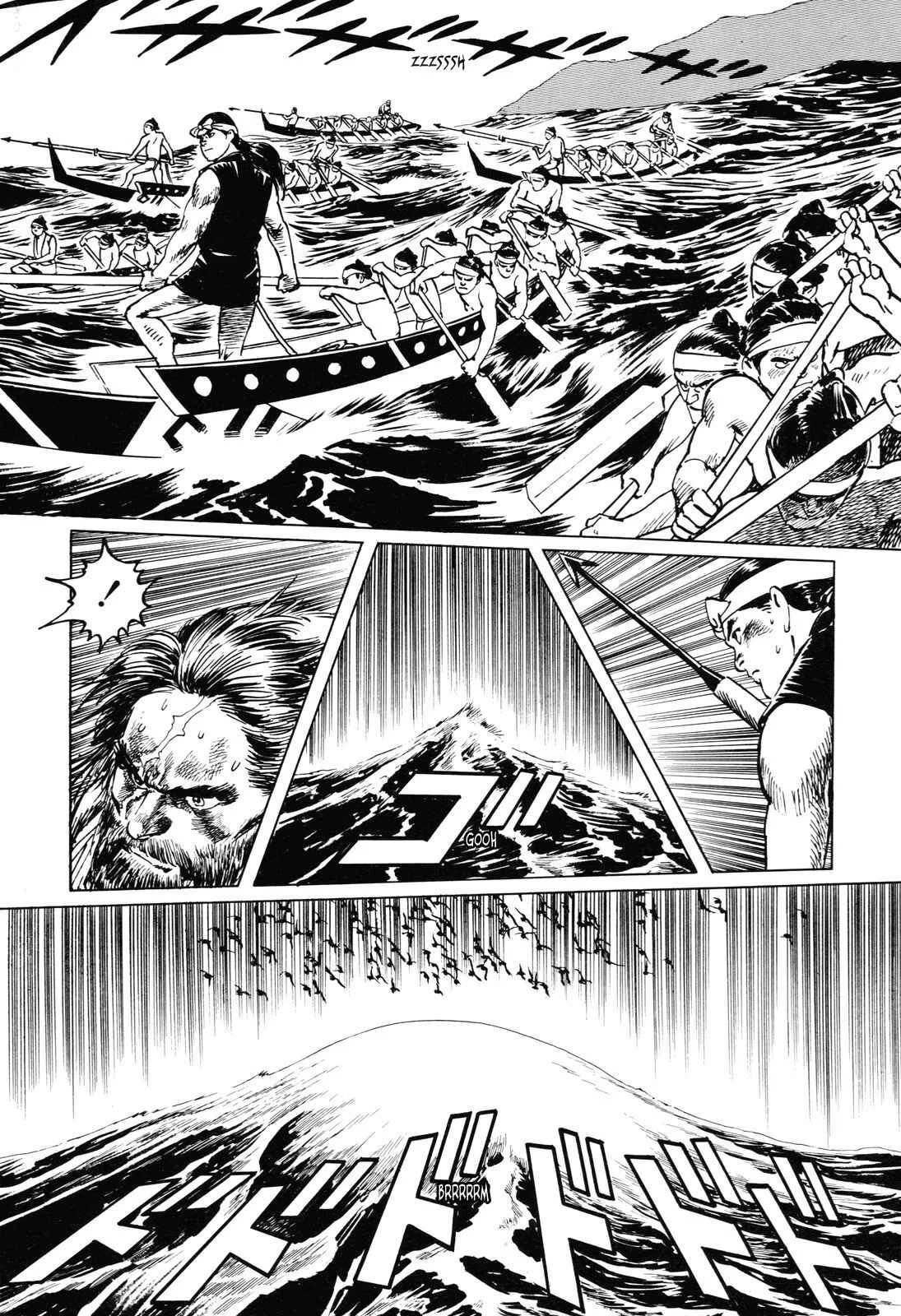 Horobishi Kemonotachi no Umi Capítulo 3: La Leyenda del Demonio Ballena - Page 24