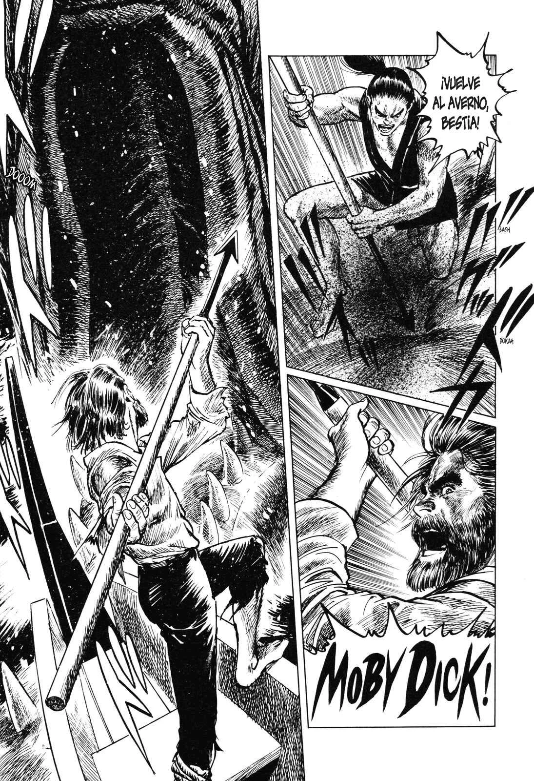 Horobishi Kemonotachi no Umi Capítulo 3: La Leyenda del Demonio Ballena - Page 32