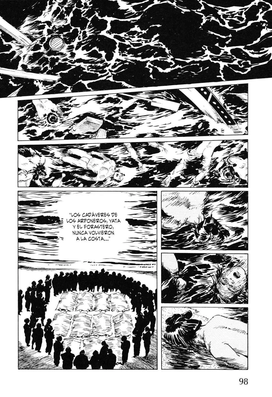 Horobishi Kemonotachi no Umi Capítulo 3: La Leyenda del Demonio Ballena - Page 34