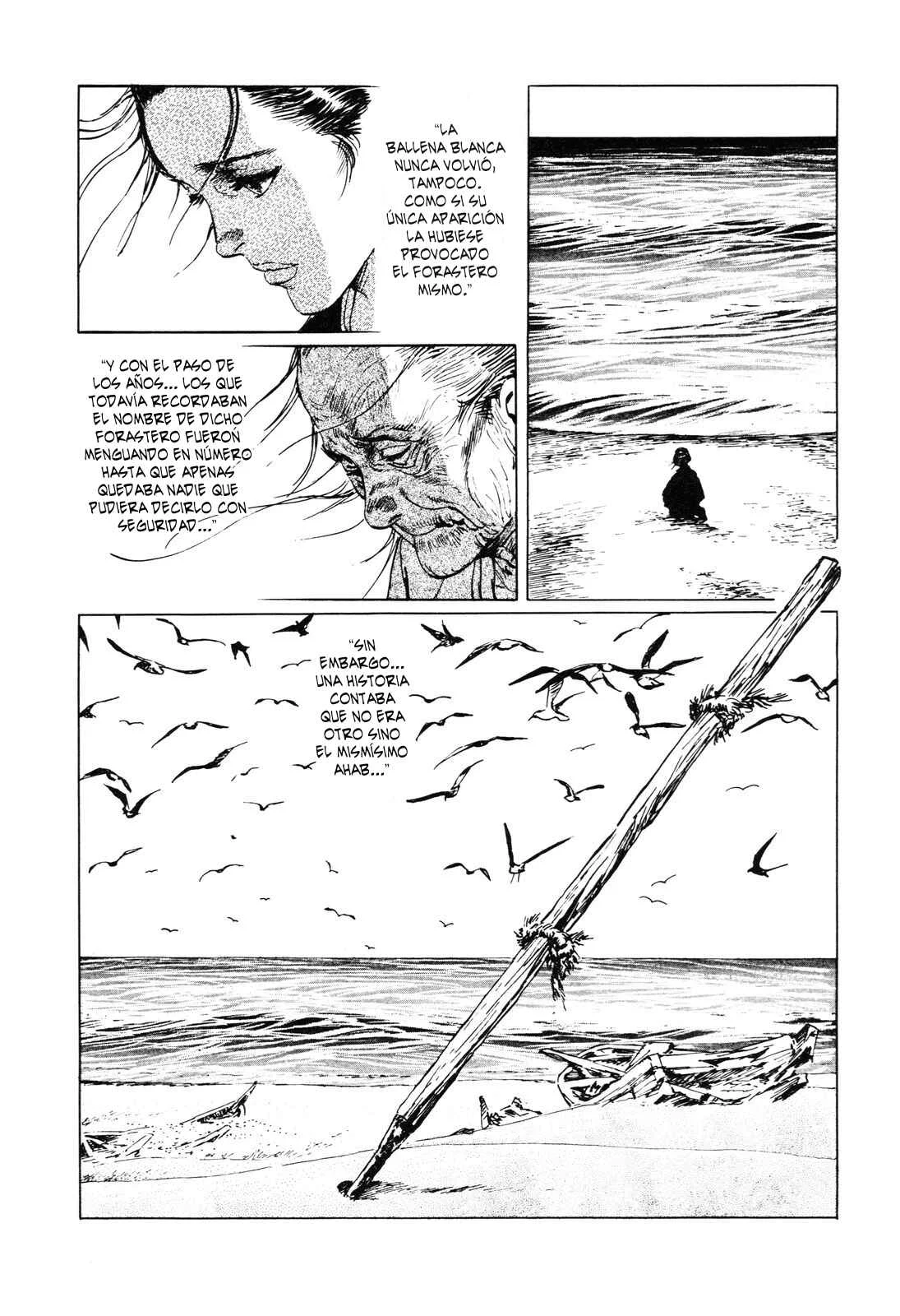Horobishi Kemonotachi no Umi Capítulo 3: La Leyenda del Demonio Ballena - Page 35