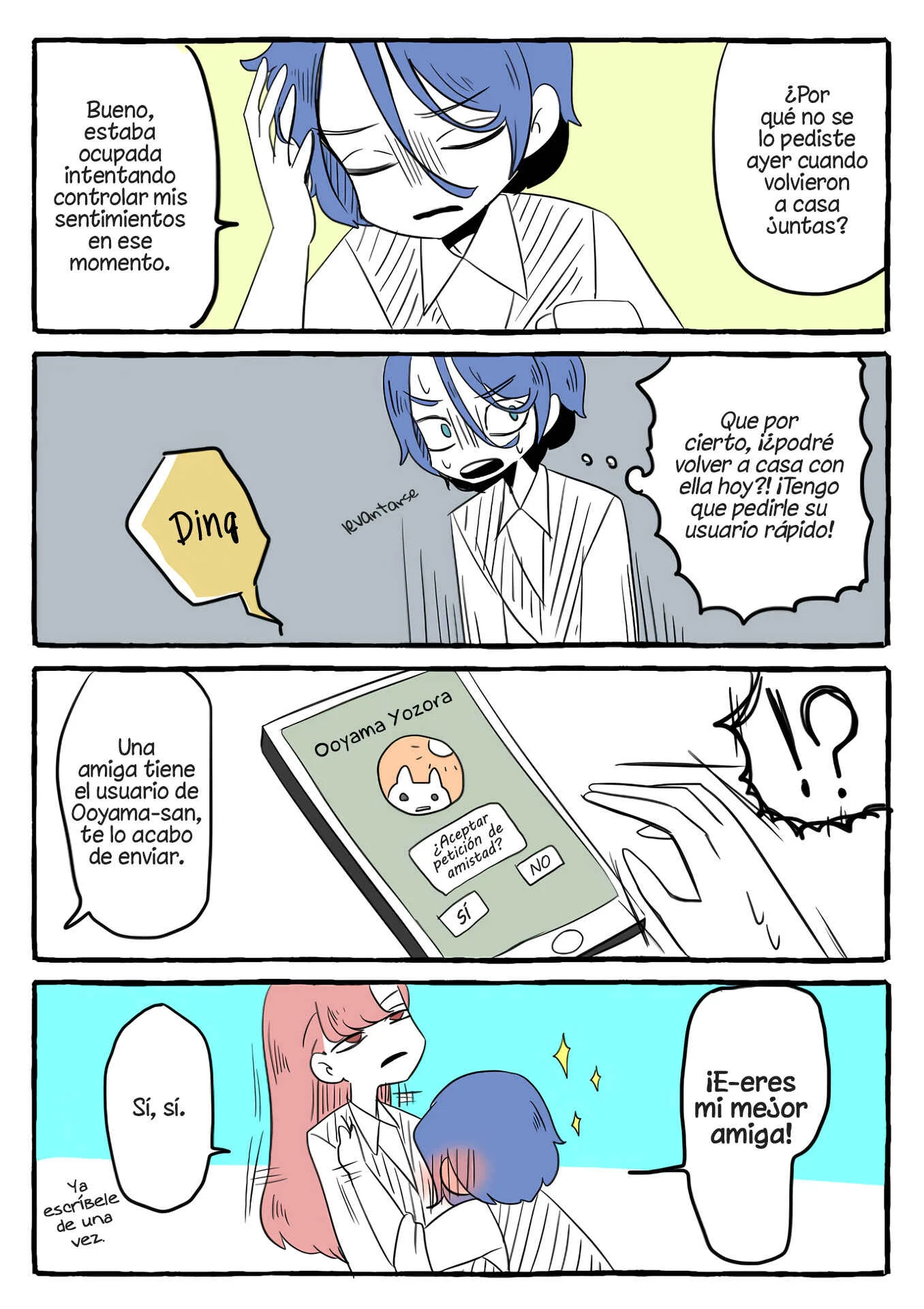 Hoshi and Yozora Capítulo 2 - Page 3