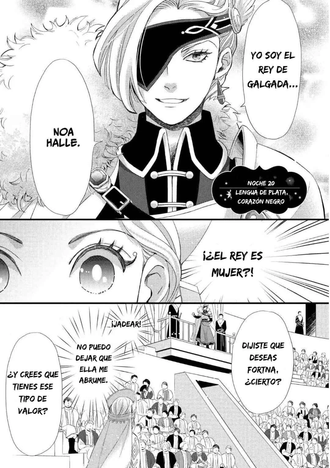 Hoshi Furu Oukoku no Nina Capítulo 20: Lengua de plata, corazón negro - Page 1