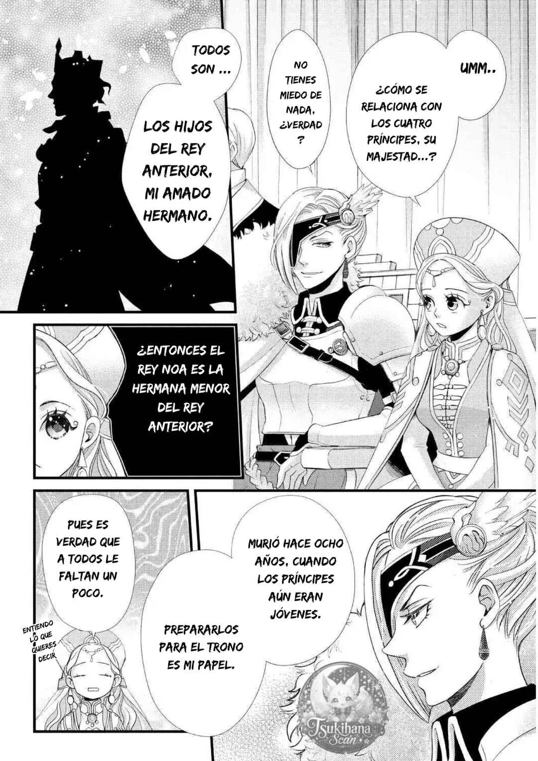 Hoshi Furu Oukoku no Nina Capítulo 20: Lengua de plata, corazón negro - Page 14