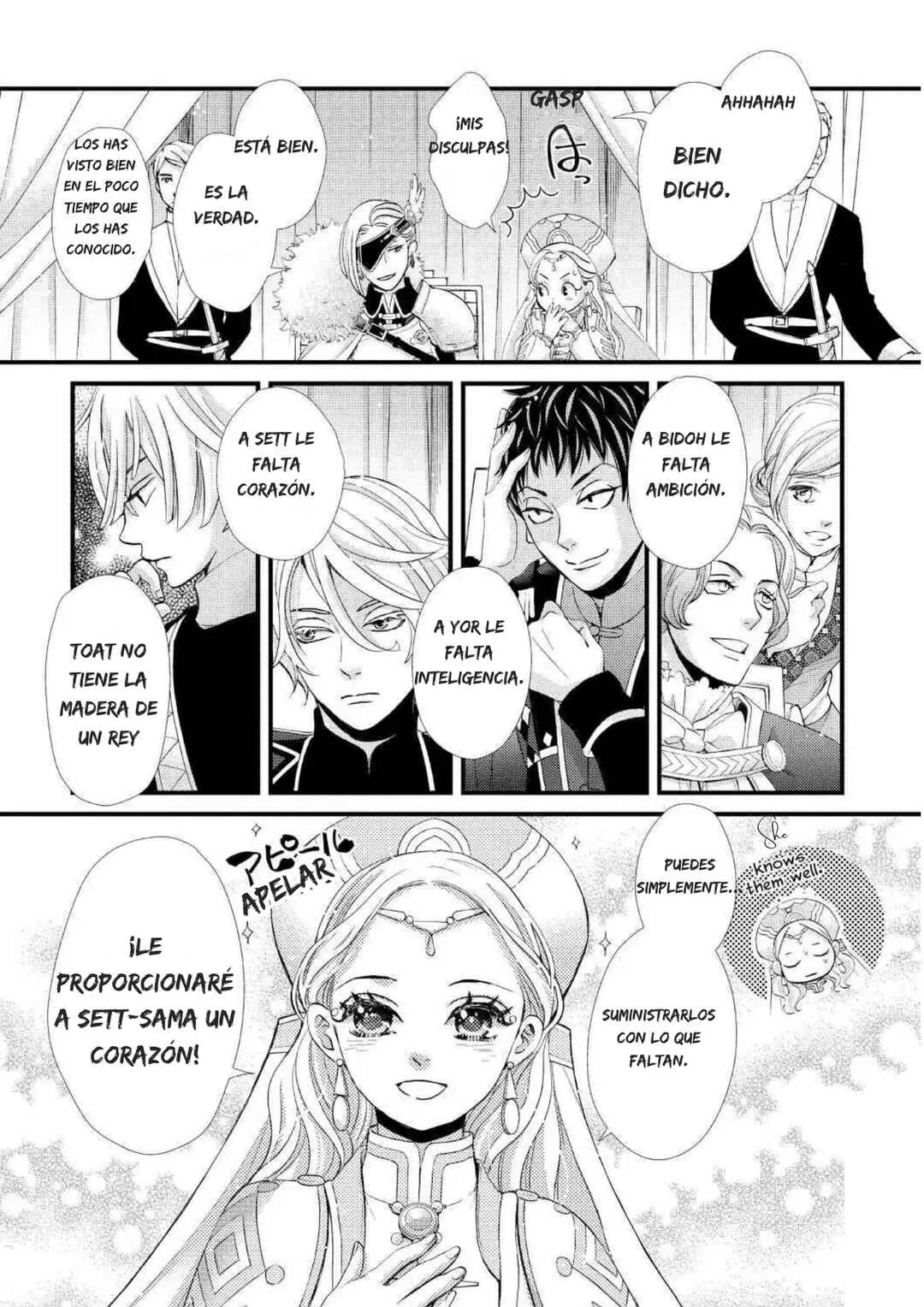 Hoshi Furu Oukoku no Nina Capítulo 20: Lengua de plata, corazón negro - Page 15